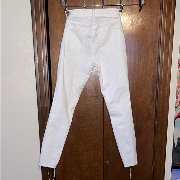 PacSun White Ripped Skinny Jeggings - Picture 6 of 9
